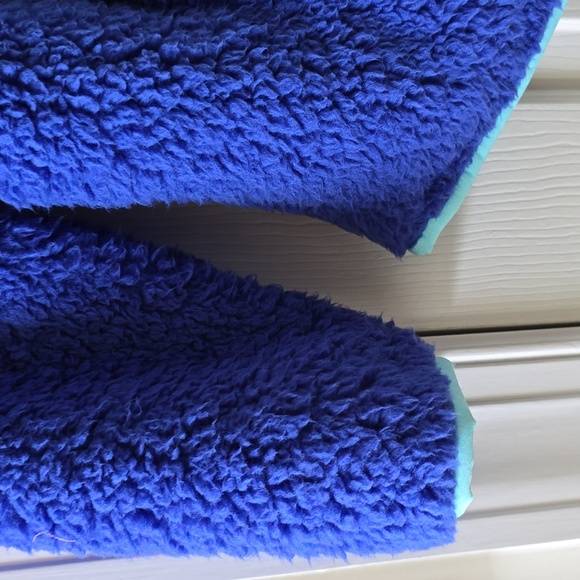 XERSION BRAND GIRLS BLUE & GREEN HOODED ZIPPERED JACKET SIZE LARGE 14 - Picture 10 of 16